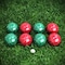 Toy Time Bocce Ball Set with Carrying Bag - Red and Green Balls, Outdoor Game for Kids or Adults 499960PFB - alternate 3